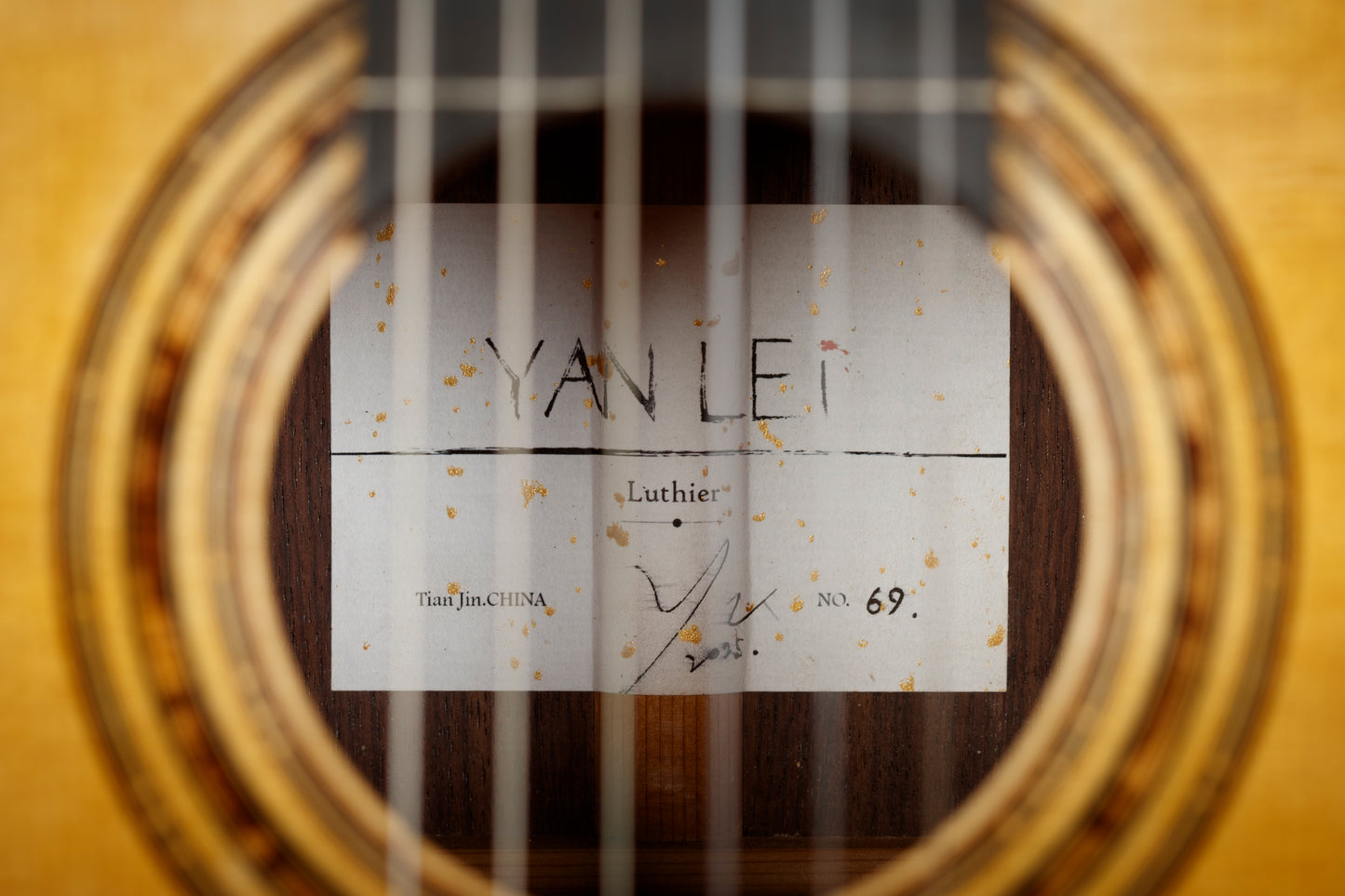 Yan Lei 2025 | Spruce Double Top, Indian Rosewood