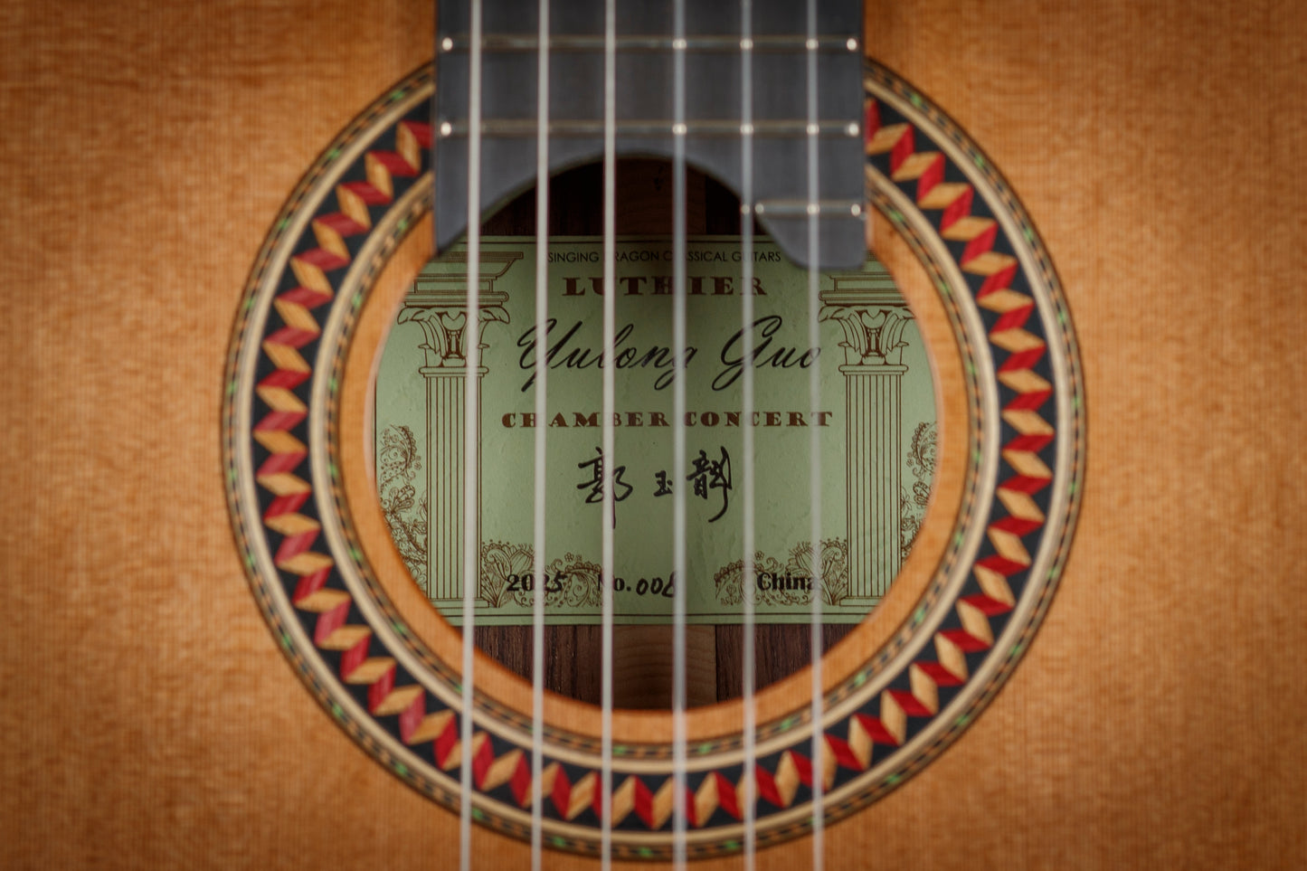 Yulong Guo – 2026 Chamber Concert Model, Cedar Doubletop, Indian Rosewood