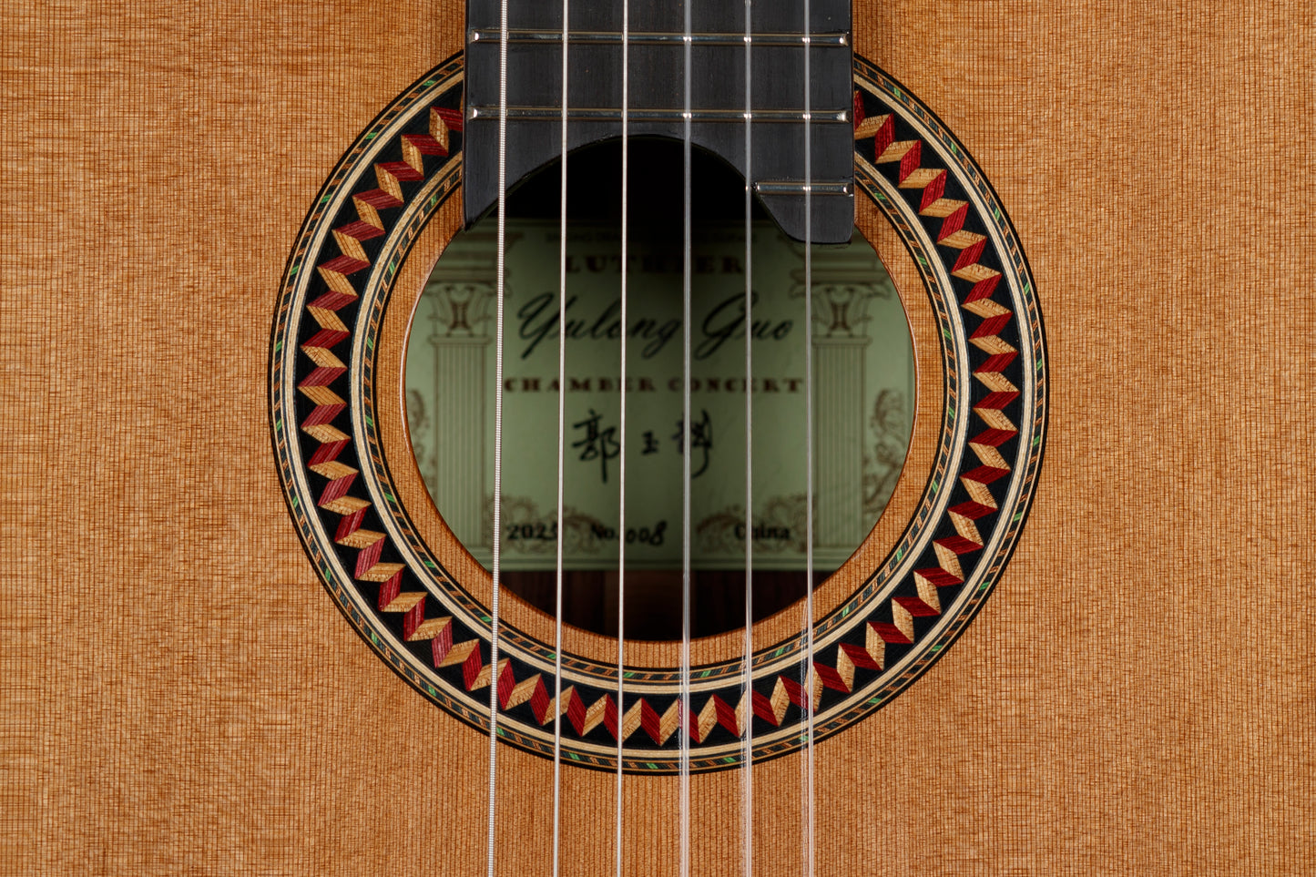 Yulong Guo – 2026 Chamber Concert Model, Cedar Doubletop, Indian Rosewood