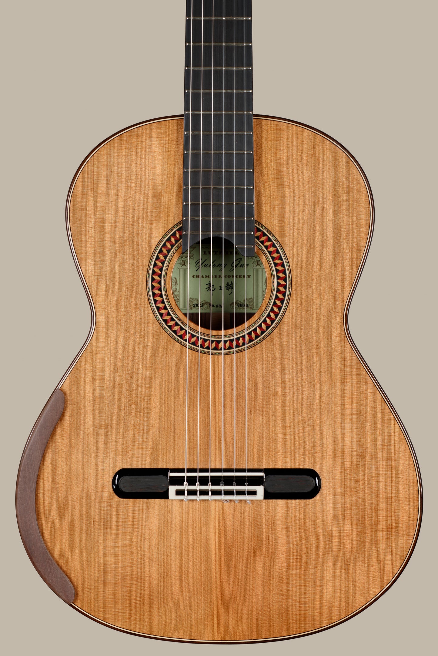 Yulong Guo – 2026 Chamber Concert Model, Cedar Doubletop, Indian Rosewood
