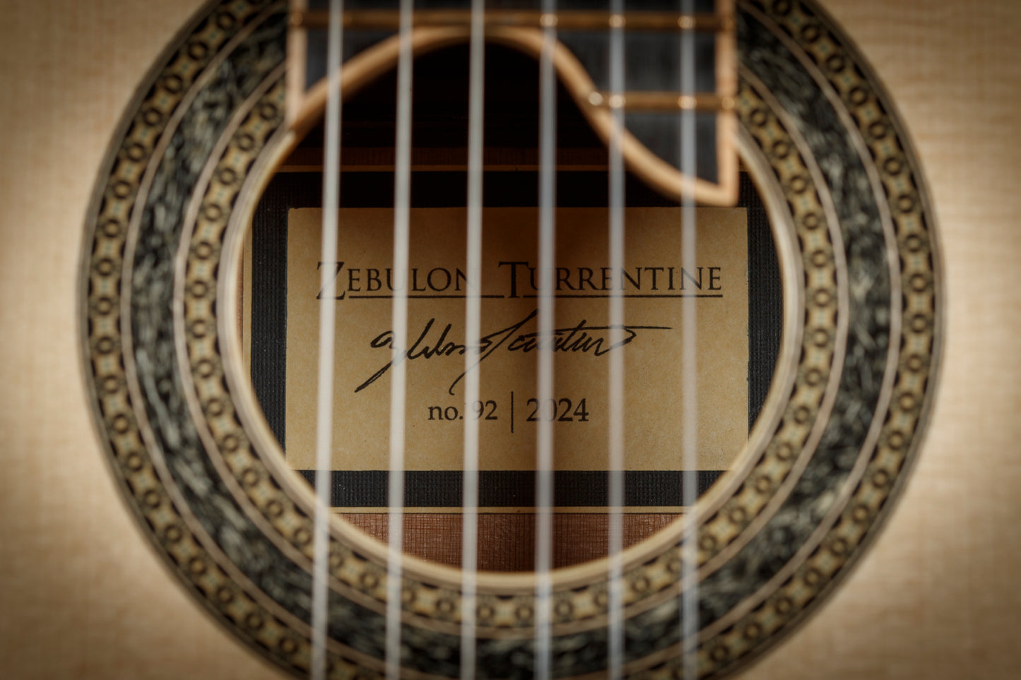 Zebulon Turrentine – 2024 Lattice-Braced Cedar / Red Maple