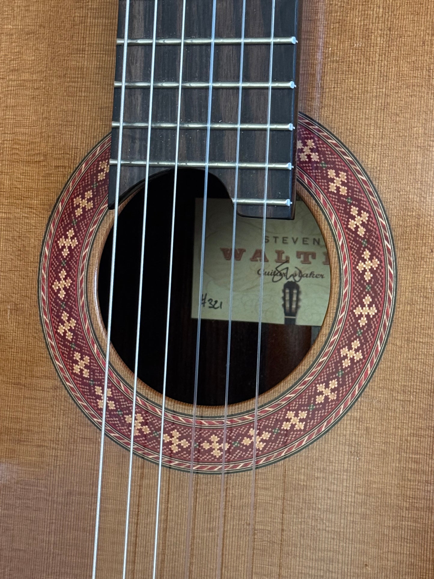 Steven Walter Cedar/Indian 2023 Classical Guitar